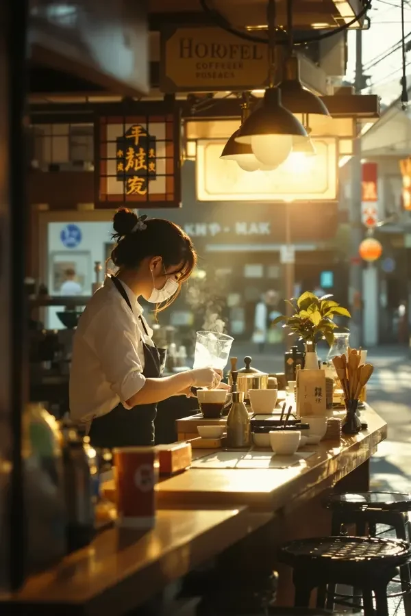 大阪清晨的咖啡 - 小小影视官网超清画质封面